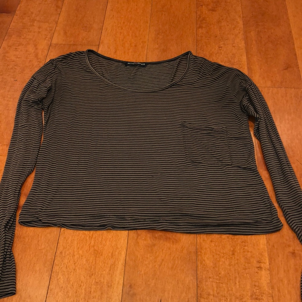 Brandy Melville Thin Stripped Long Sleeve